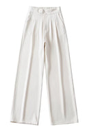 Women's High Waist Suit Pants Wide Leg Pant    B142301 - TUZZUT Qatar Online Shopping