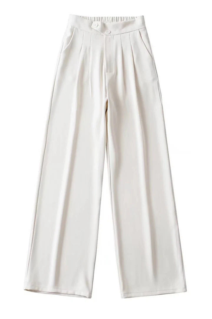 Women's High Waist Suit Pants Wide Leg Pant B142301 Women's High Waist Suit Pants Wide Leg Pant B142301