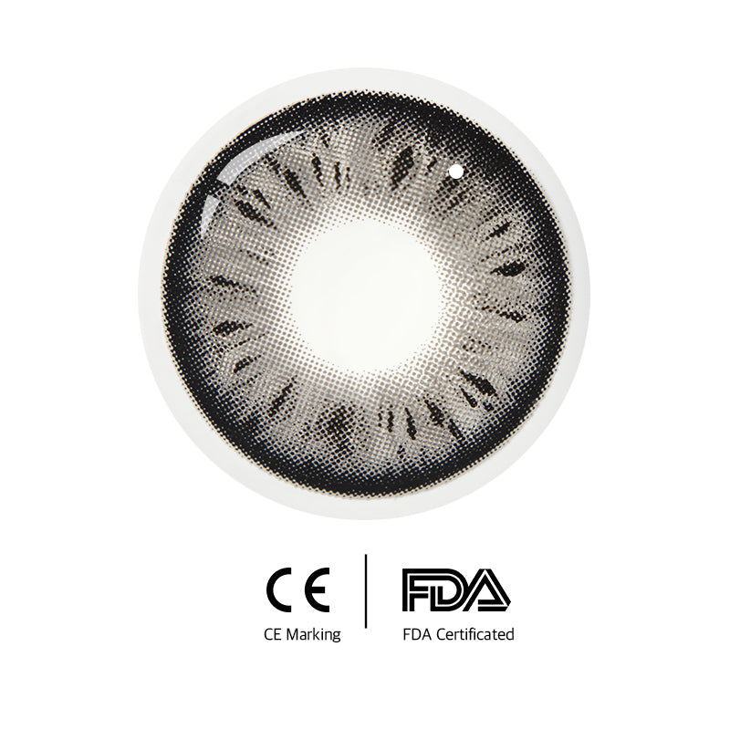 Unibling Jasmine Black Contact Lenses for Eyes (1 Pair) - TUZZUT Qatar Online Shopping