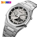 SKMEI 1816 Quartz Business Watch Mens Digital Dual Time Display -2 - TUZZUT Qatar Online Shopping