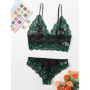 Hollow out Lace Simple Women Bra Panty Lingerie Suit for Girls 496247 - TUZZUT Qatar Online Shopping