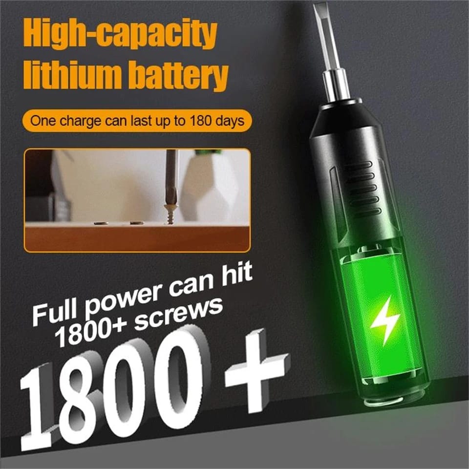 Portable Home Use Electric Screwdriver Set With Precision Magnetic Portable Home Use Electric Screwdriver Set With Precision Magnetic