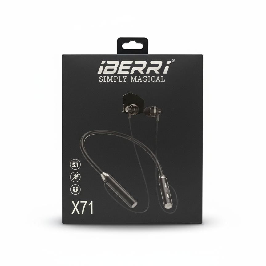 Iberri Neckband Sports Wireless Earphone X71