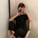 Short Sleeve Sleep Set 248559 - TUZZUT Qatar Online Shopping