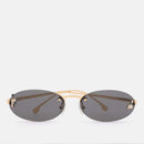 Gold Tone/Black Oval Sunglasses PO1151251 - TUZZUT Qatar Online Shopping