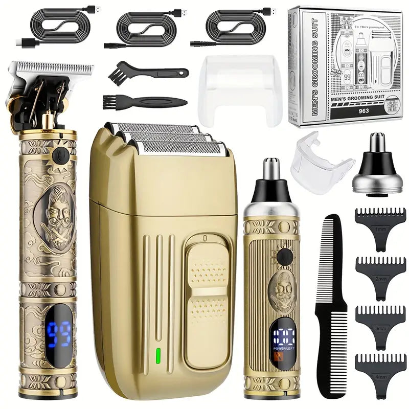 Men's Grooming Kit Professional Hair Clippers And Shaver For Men 963