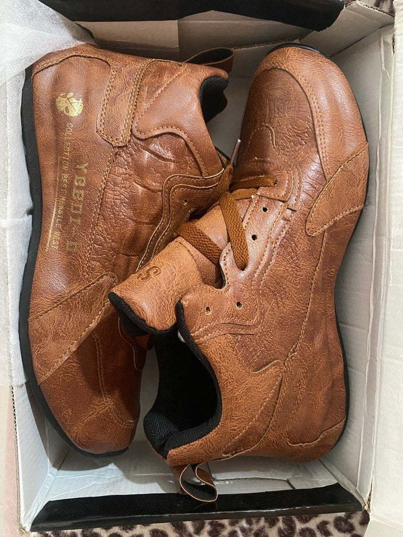 Mens Trendy Boots Comfy Non Slip Casual Lace Up Sneakers For Mens  S4619951 - TUZZUT Qatar Online Shopping