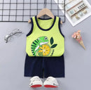 Baby Casual Short Sleeve Sports Set   1649813 - TUZZUT Qatar Online Shopping