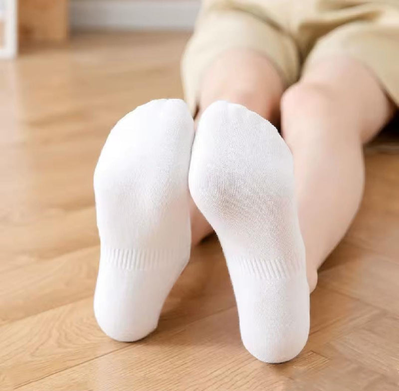 Women's White Sports Socks    291430 - TUZZUT Qatar Online Shopping