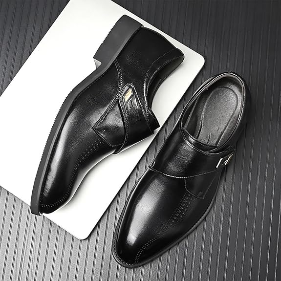 Casual Business Leather Shoes 8655 - TUZZUT Qatar Online Shopping