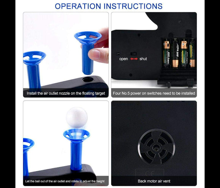 Electric Floating Target Hover Ball Shooting Games for Kids 3356 - TUZZUT Qatar Online Shopping