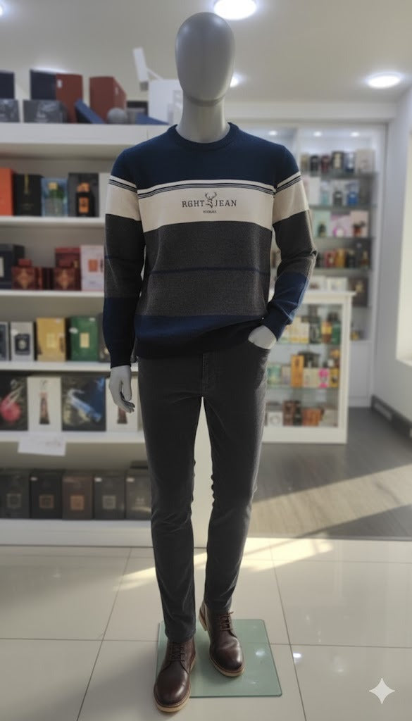 Long Sleeve Winter Men's Thick Sweater 173546 Long Sleeve Winter Men's Thick Sweater 173546