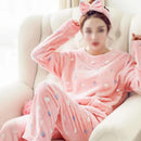 Women's Long Sleeve Sleepwear Pajamas Set   X4291274 - TUZZUT Qatar Online Shopping