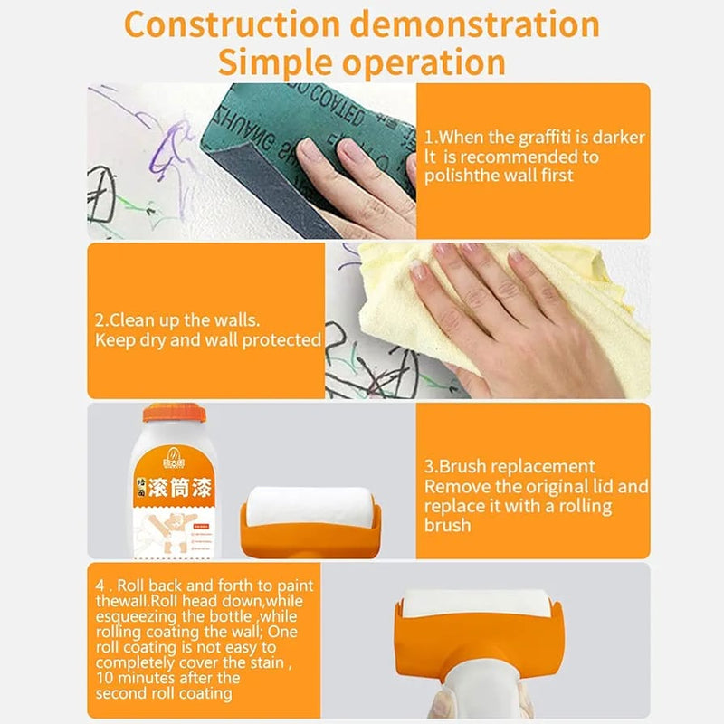 Wall Repair Roller Paint  B-304490 - TUZZUT Qatar Online Shopping