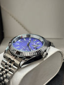 Men's Luxury Stainless Silver Watch W1179 - TUZZUT Qatar Online Shopping