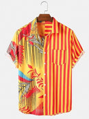 Unstitched Viscose Rayon Shirt Fabric Floral Print XL S4096241 - Tuzzut.com Qatar Online Shopping