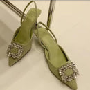 Women's Sandals Square Buckle Toe Shoes    S386997 - TUZZUT Qatar Online Shopping