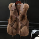 Women Winter Fluffy Faux Fur Warm Outwear S4190137 - TUZZUT Qatar Online Shopping