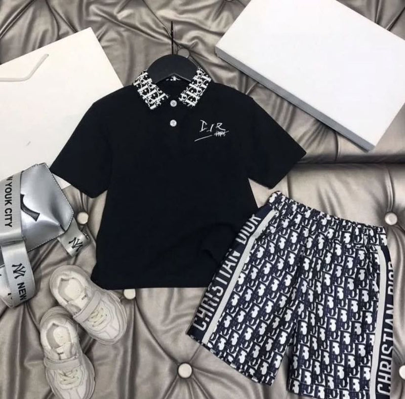 Kids' Shirt with Shorts Two Piece Set   1646033 - TUZZUT Qatar Online Shopping