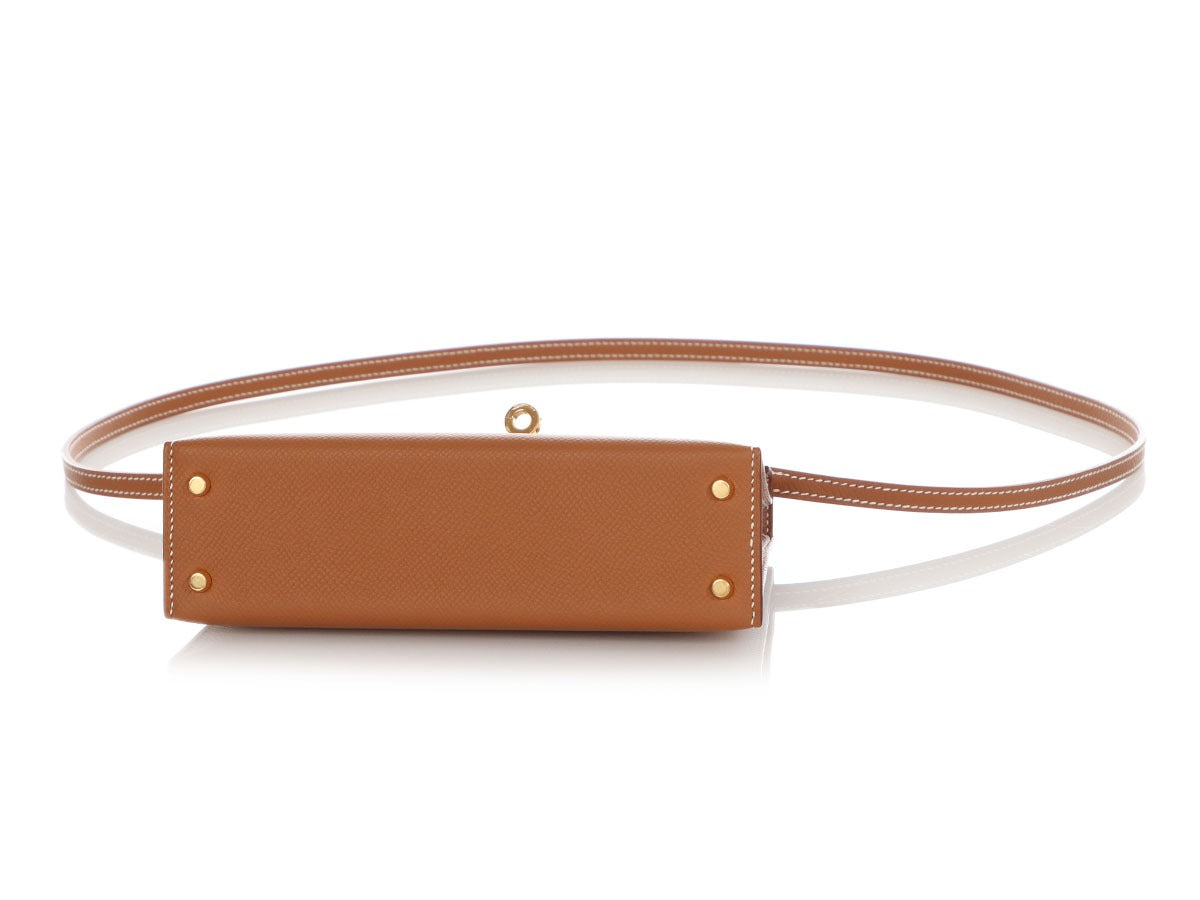 Luxury Gold Epsom Leather Mini Kelly H6056 Luxury Gold Epsom Leather Mini Kelly H6056