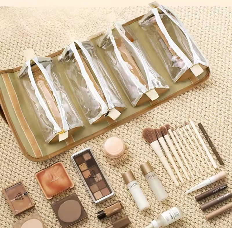 Leather Travel Jewellery Cosmetics Bag JB232 - TUZZUT Qatar Online Shopping