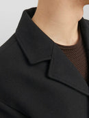 Men Thick Soft Plush Coat Long Sleeve Windbreaker Jacket S3876291 2XL - TUZZUT Qatar Online Shopping