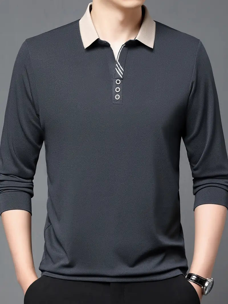 Men's Long Sleeve Tshirt WM05 - TUZZUT Qatar Online Shopping
