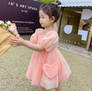 Kids Evening Party Dress Flower Girl Children's Clothing   315157 - TUZZUT Qatar Online Shopping