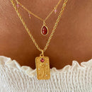 New Fashion Gold Color Flower Eight Point Star Chain Model-23 - TUZZUT Qatar Online Shopping