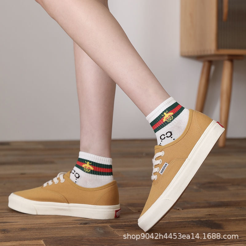 5 Pcs Women 's Sneaker Sock 489285 5 Pcs Women 's Sneaker Sock 489285