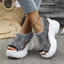 Women'S Thick-Soled Wedge Sandals WS40