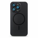 I Phone 14 Pro Magnetic Ring Phone Case with Triple Camera Protection – Matte Black MF 1963