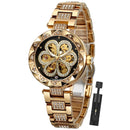 FORSINING Diamond Mechanical Automatic Women's Watch W7532 - TUZZUT Qatar Online Shopping