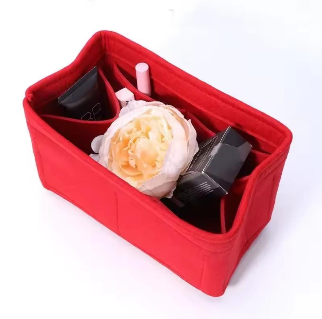 Felt Insert Makeup Handbag Portable Storage S4777700 Felt Insert Makeup Handbag Portable Storage S4777700