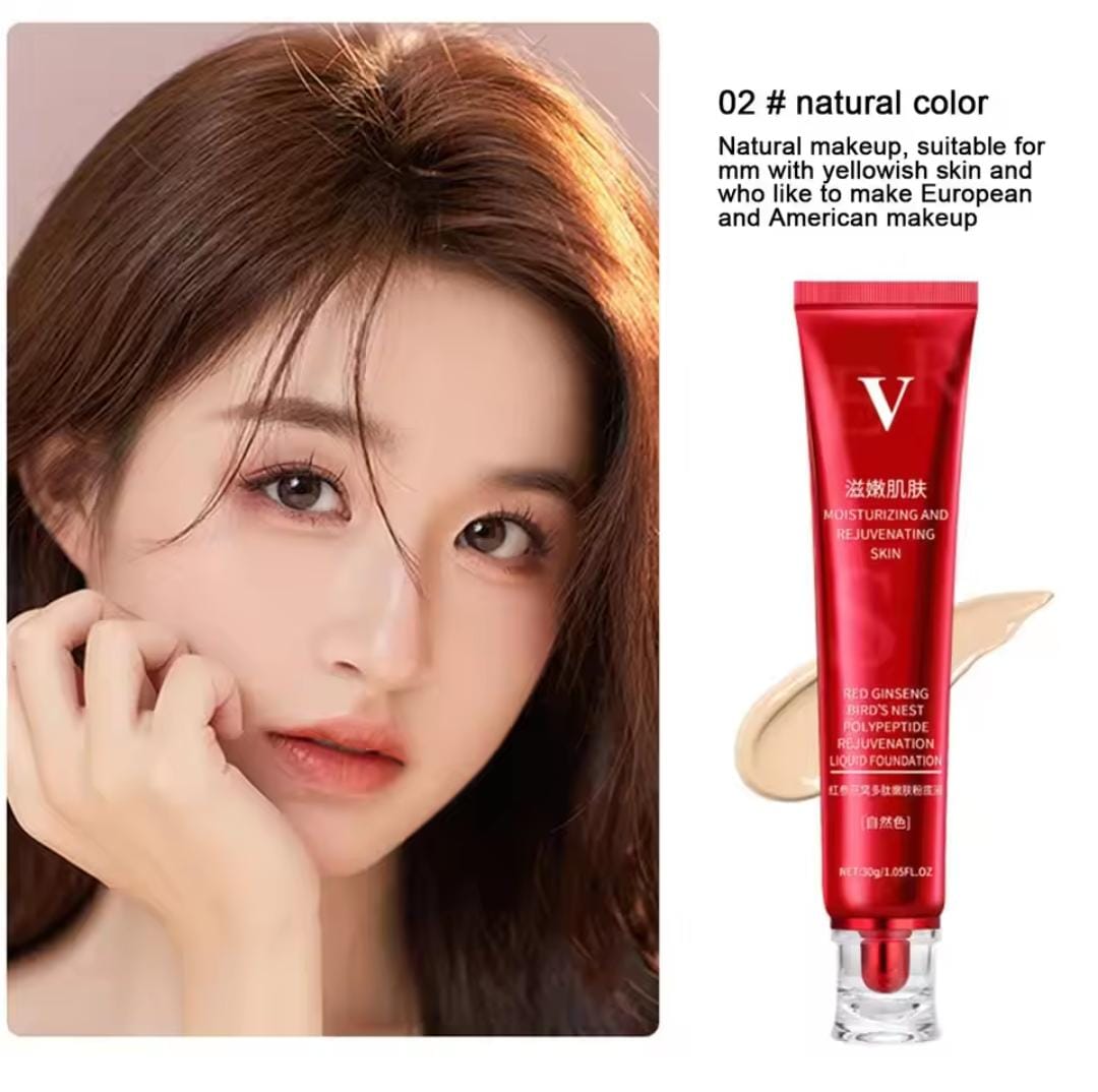 Red Ginseng Bird's Nest Liquid Foundation 30g Red Ginseng Bird's Nest Liquid Foundation 30g