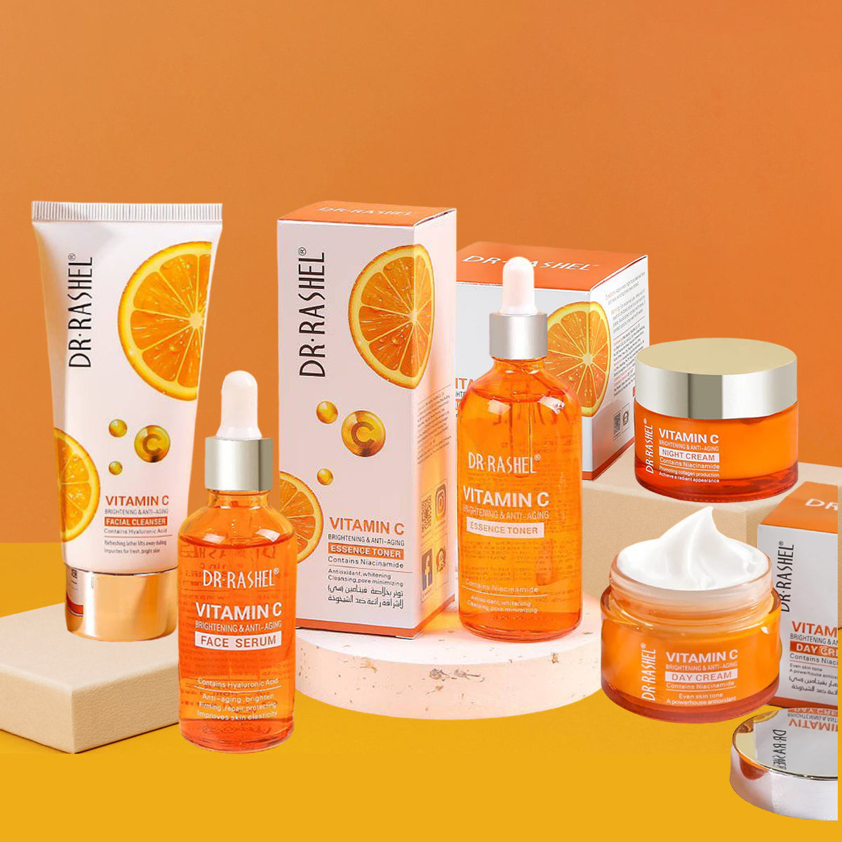 Dr Rashel Vitamin-C 5 in 1 COMBO - DRC001 Dr Rashel Vitamin-C 5 in 1 COMBO - DRC001