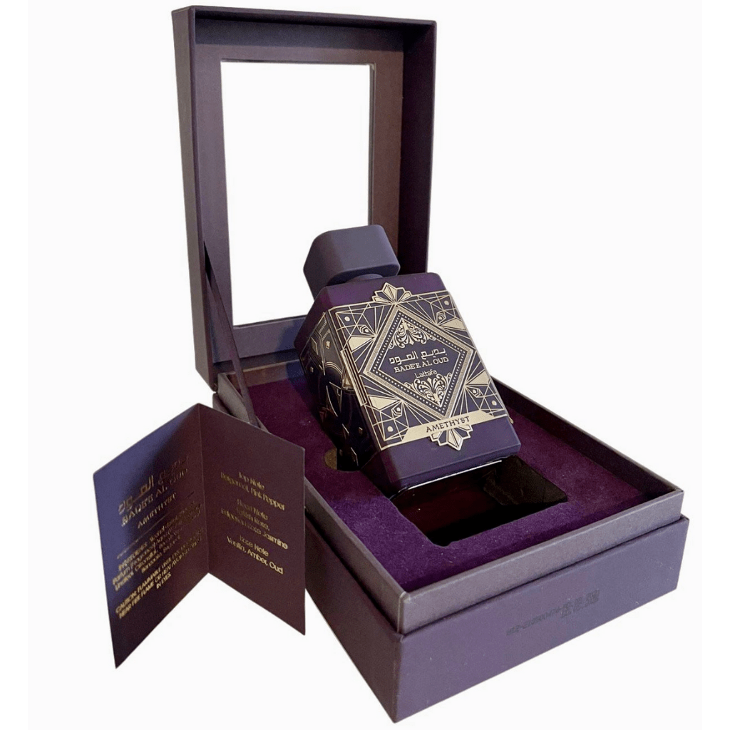 Amethyst Badee Al Oud EDP Perfume -100ml By Lattafa Amethyst Badee Al Oud EDP Perfume -100ml By Lattafa