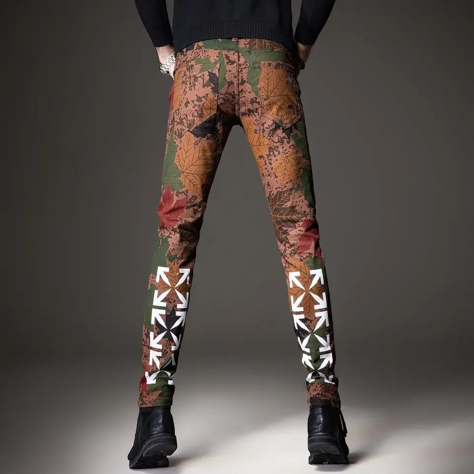 Light Luxury Men’s Street Fashion Full Print Jeans,Korea Version Slim-fit Hip Hop Denim Pants ,Trendy Casual Jeans Pants S3479198 Light Luxury Men’s Street Fashion Full Print Jeans,Korea Version Slim-fit Hip Hop Denim Pants ,Trendy Casual Jeans Pants S3479198