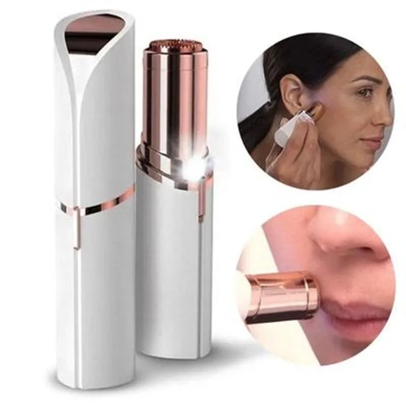 Heart of Love Facial Hair Remover Electric Hair Removal Machine Eyebrow Trimmer Hot Sales Portable Mini Lipstick Shaver - Tuzzut.com Qatar Online Shopping