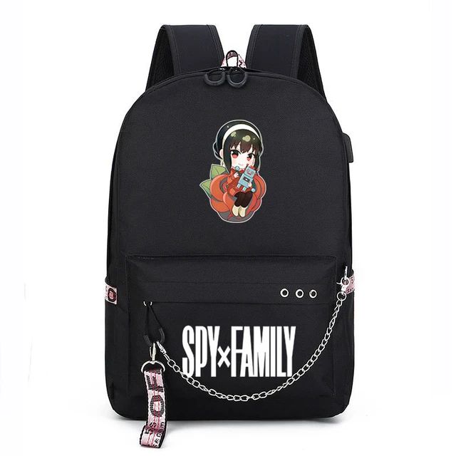 Anime SPY x FAMILY Anya Forger Backpack for Women Design Student School Shoulder Bag Youth Outdoor Travel Backpack S4642801 - Tuzzut.com Qatar Online Shopping