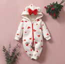 Baby Unisex Hooded Rompers Warm Thicken Jumpsuits    S5119326 - TUZZUT Qatar Online Shopping