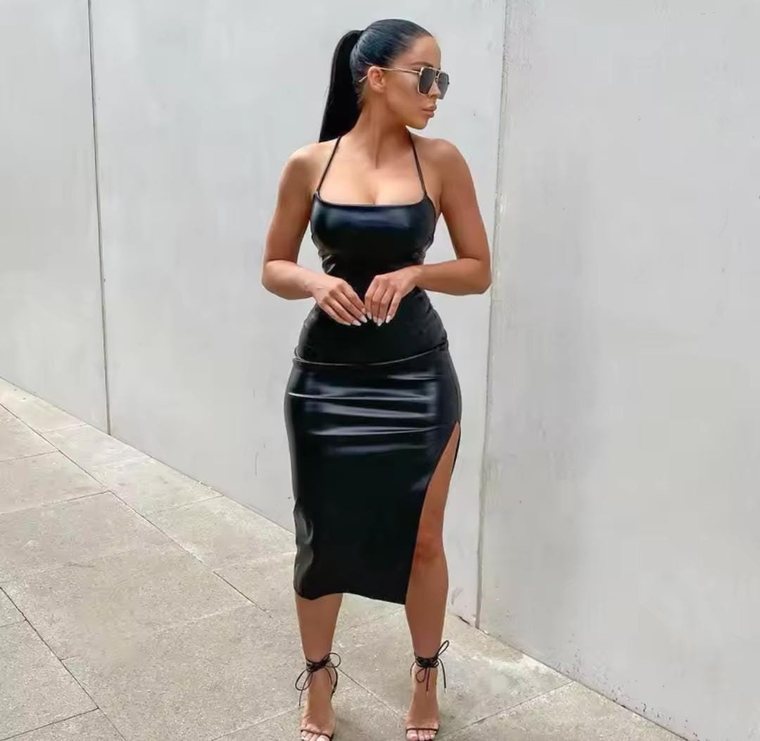 Women Suspender Mid-length Summer Dress S4162570 Women Suspender Mid-length Summer Dress S4162570