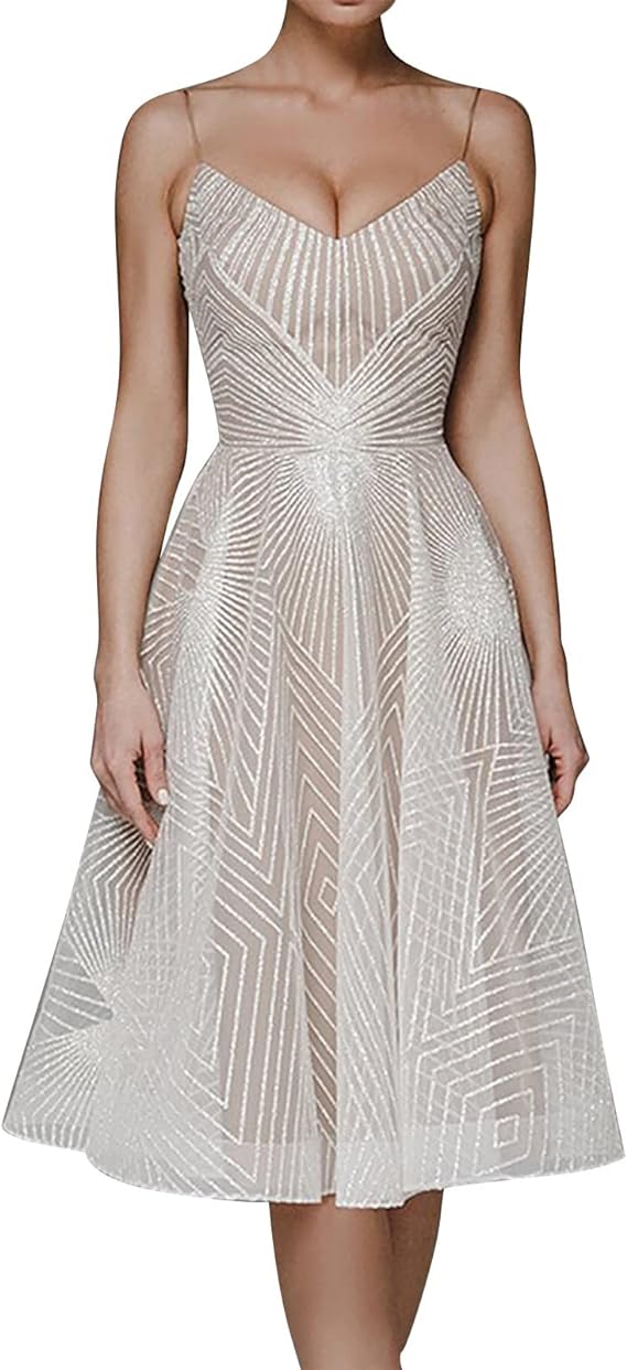 Elegant Summer Dress for Women M B-52979 - TUZZUT Qatar Online Shopping