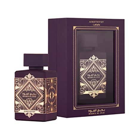 Bade'e Al Oud for Glory & Badee Al Oud Amethyst EDP | By Lattafa Perfumes | Discover The True Radiance For The Soul Bade'e Al Oud for Glory & Badee Al Oud Amethyst EDP | By Lattafa Perfumes | Discover The True Radiance For The Soul
