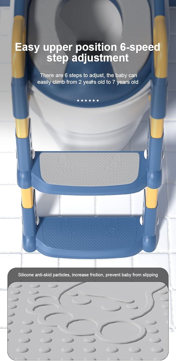 Children's Toilet Ladder Male and Female Baby - TUZZUT Qatar Online Shopping