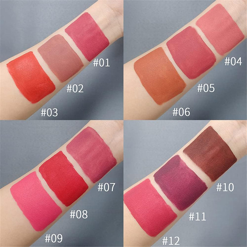 VERONNI Matte Liquid Lipstick Square Tube Waterproof Long Lasting Lip Gloss Promise Keep 24 Hours Lipgloss