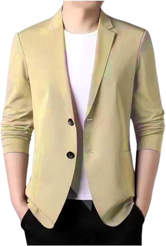 Parise Casual Lightweight Office Formal Blazer Jackets S3026895 3XL - TUZZUT Qatar Online Shopping