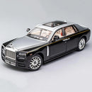 Diecast Cars 1:32 Scale Rolls-Royce Phantom Model Car with Sound and Light for Kids 005405002 - Silver - TUZZUT Qatar Online Shopping
