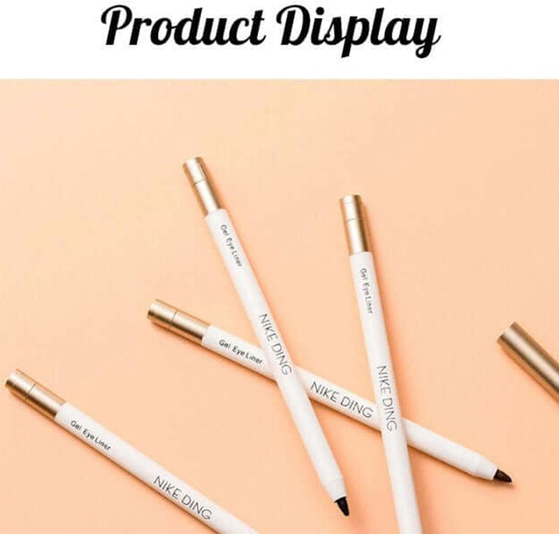AOXO Long Wear Waterproof Ultra-slim Eyeliner Pencil Eyeliner Gel Pencil - TUZZUT Qatar Online Shopping