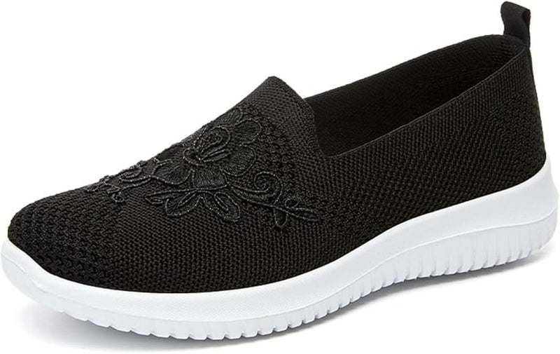 Casual Embroidered Flat Loafers FL556 - TUZZUT Qatar Online Shopping